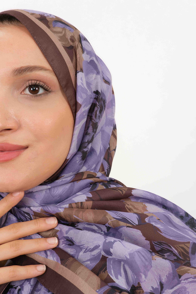 Soft Şal D061 Açık Kahve