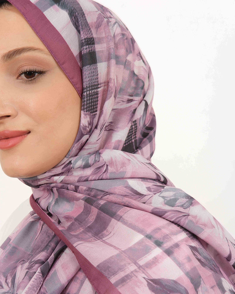 Soft Şal D062 Gül Kurusu