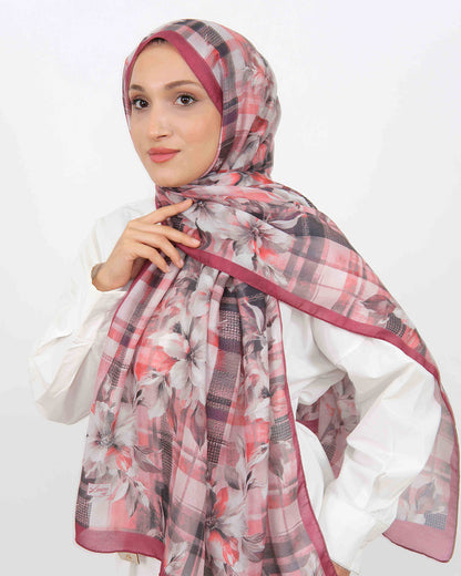 Soft Şal D062 Bordo