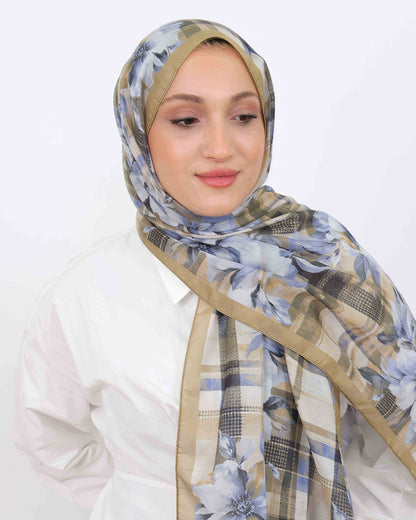 Soft Şal D062 Açık Haki