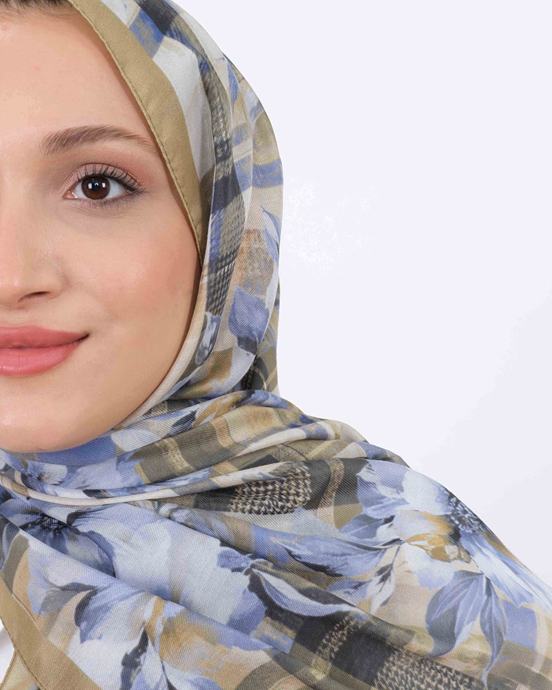 Soft Şal D062 Açık Haki