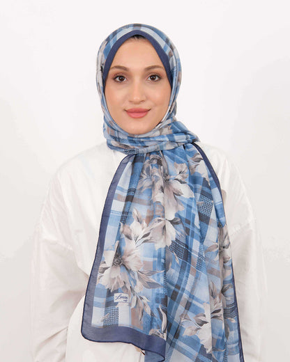 Soft Şal D062 Lacivert