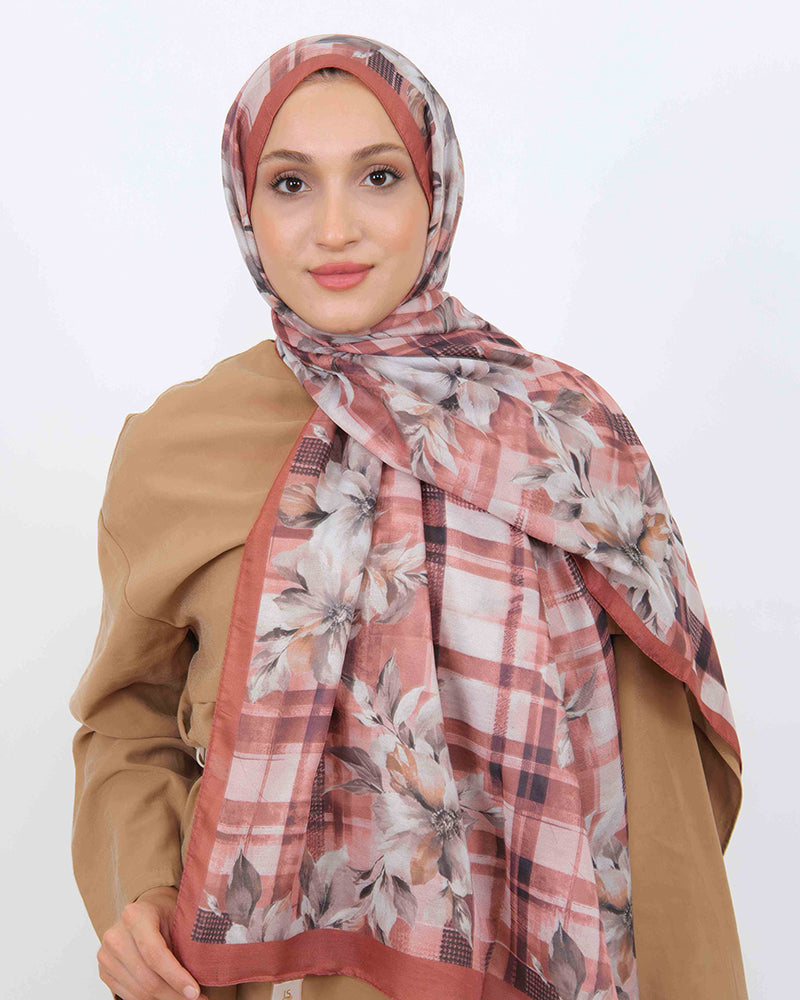 Soft Şal D062 Kiremit