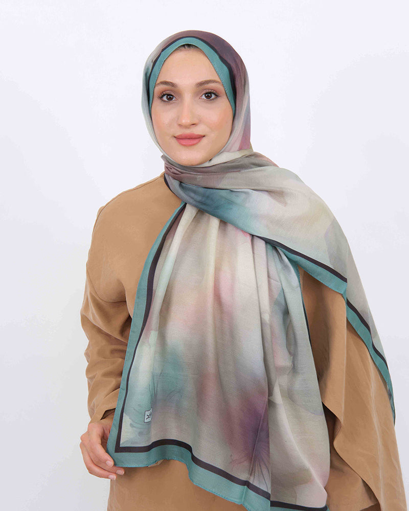 Soft Şal D063 İndigo Mavi