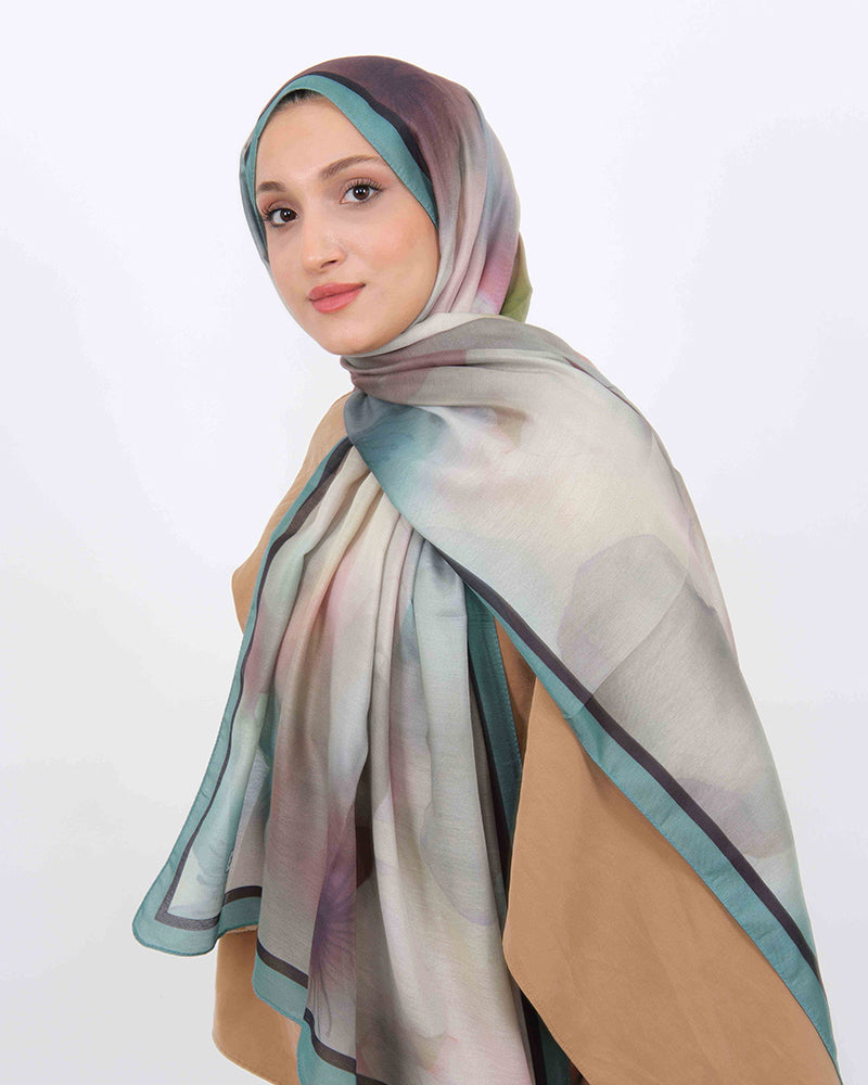 Soft Şal D063 İndigo Mavi