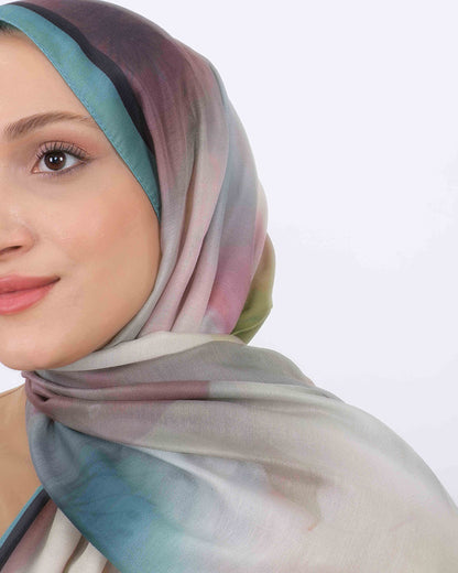 Soft Şal D063 İndigo Mavi