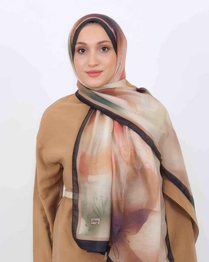 Soft Şal D063 Siyah-Bej