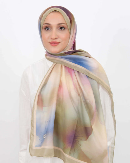 Soft Şal D063 Yağ Yeşili