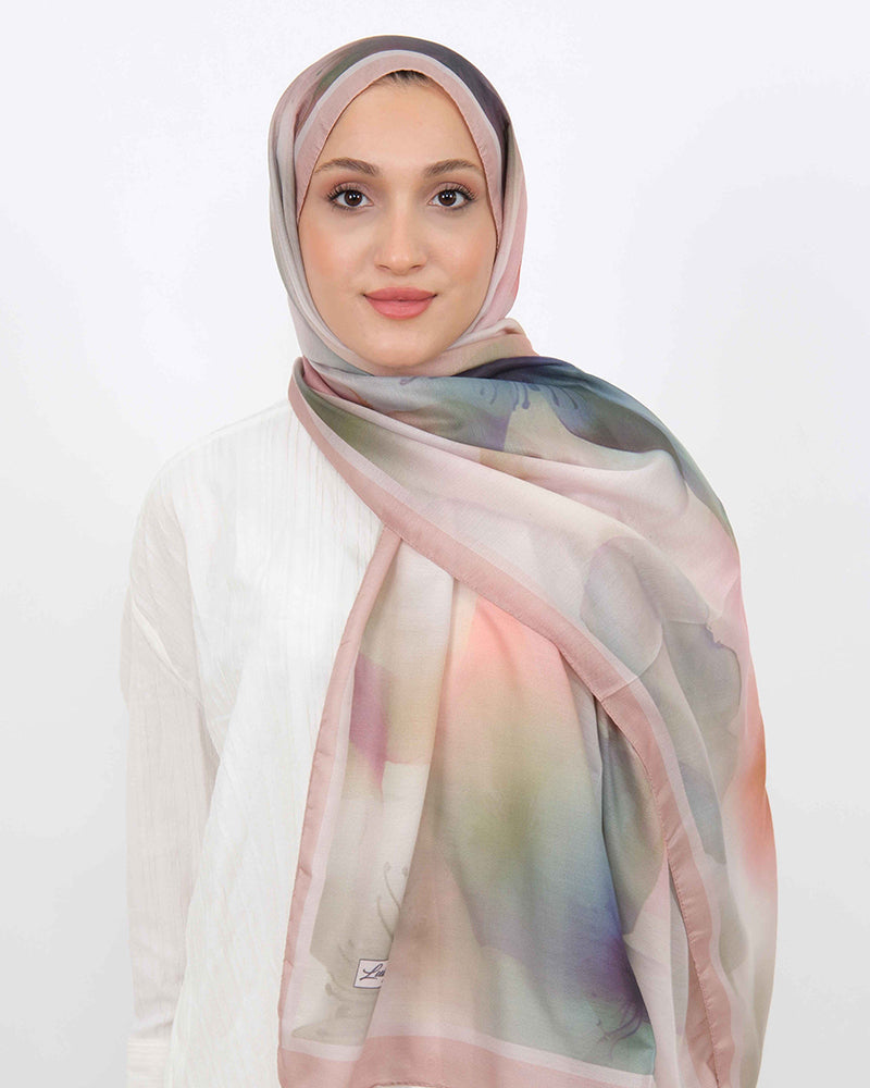 Soft Şal D063 Pudra-Pembe