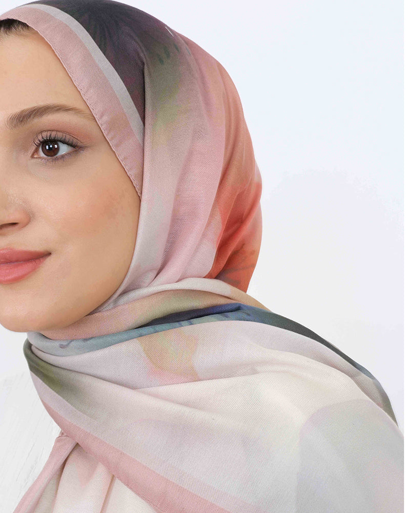 Soft Şal D063 Pudra-Pembe