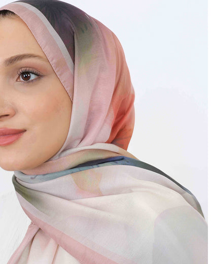 Soft Şal D063 Pudra-Pembe