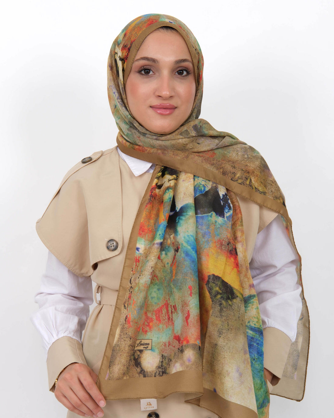Soft Şal D064 Vizon
