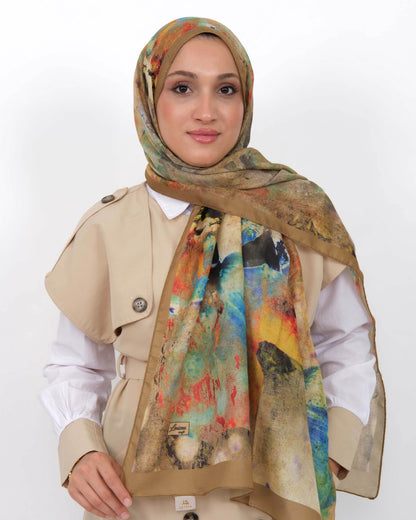 Soft Şal D064 Vizon
