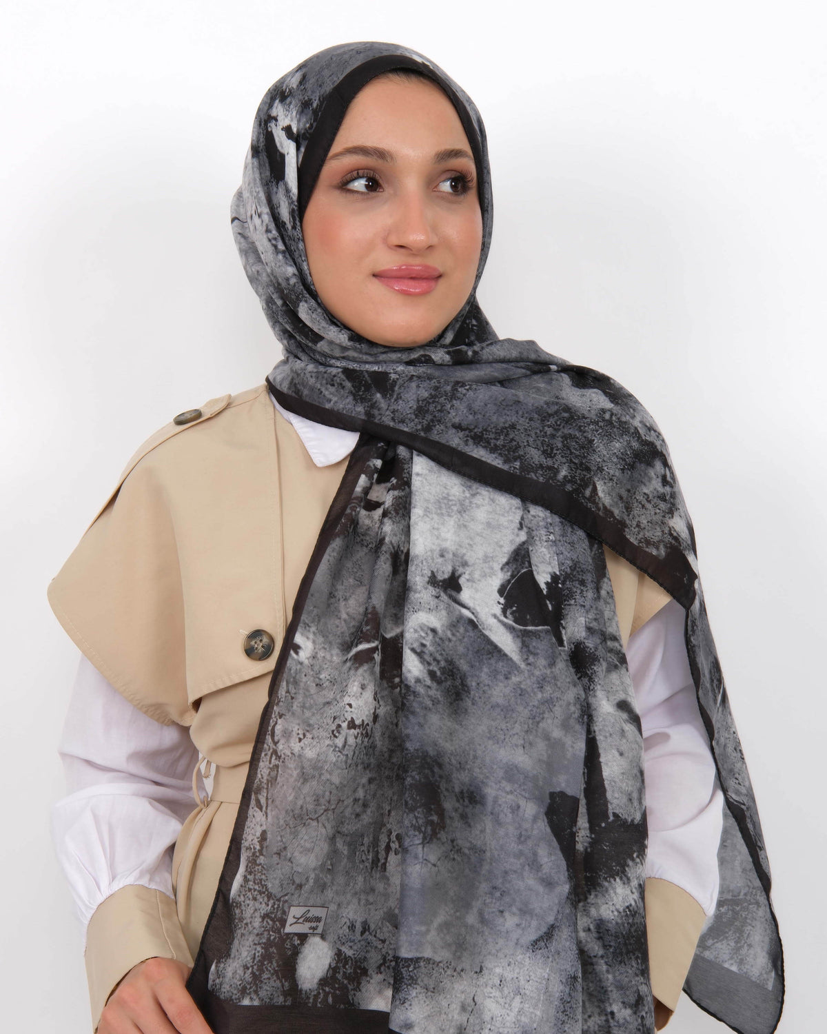 Soft Şal D064 Siyah