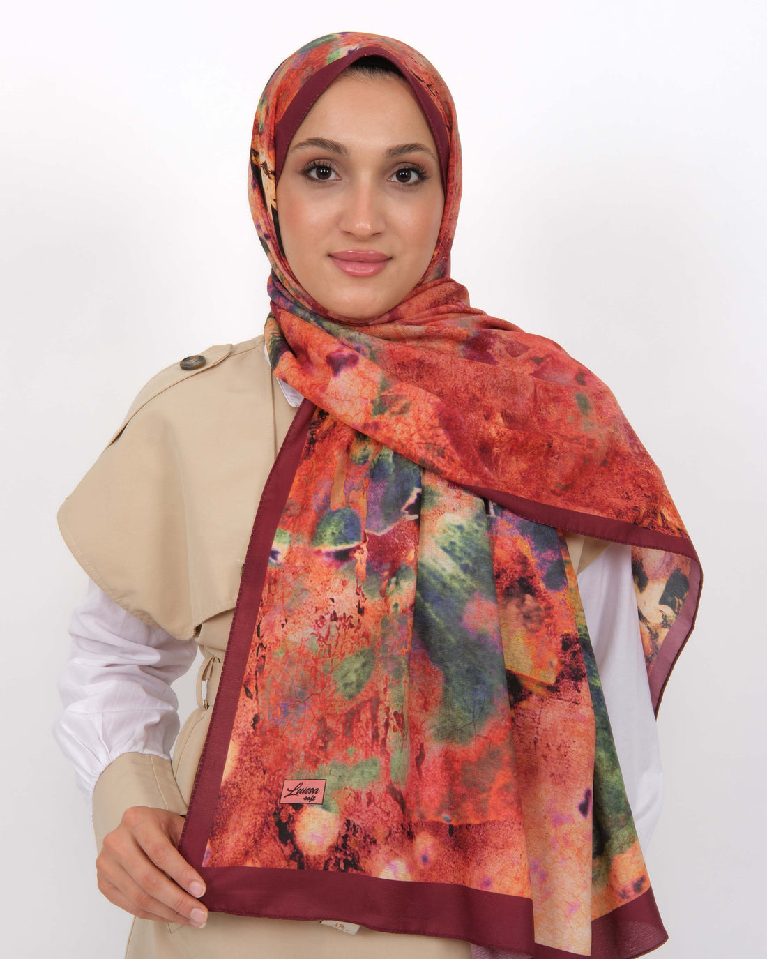 Soft Şal D064 Mürdüm