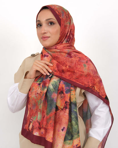 Soft Şal D064 Mürdüm