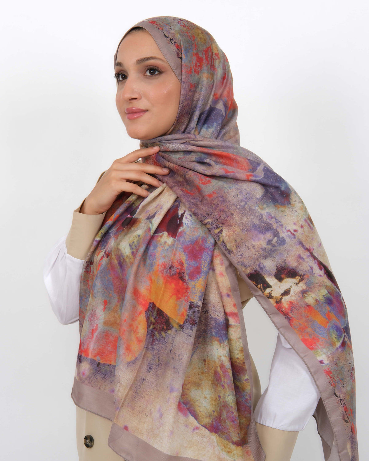 Soft Şal D064 Soft Lila