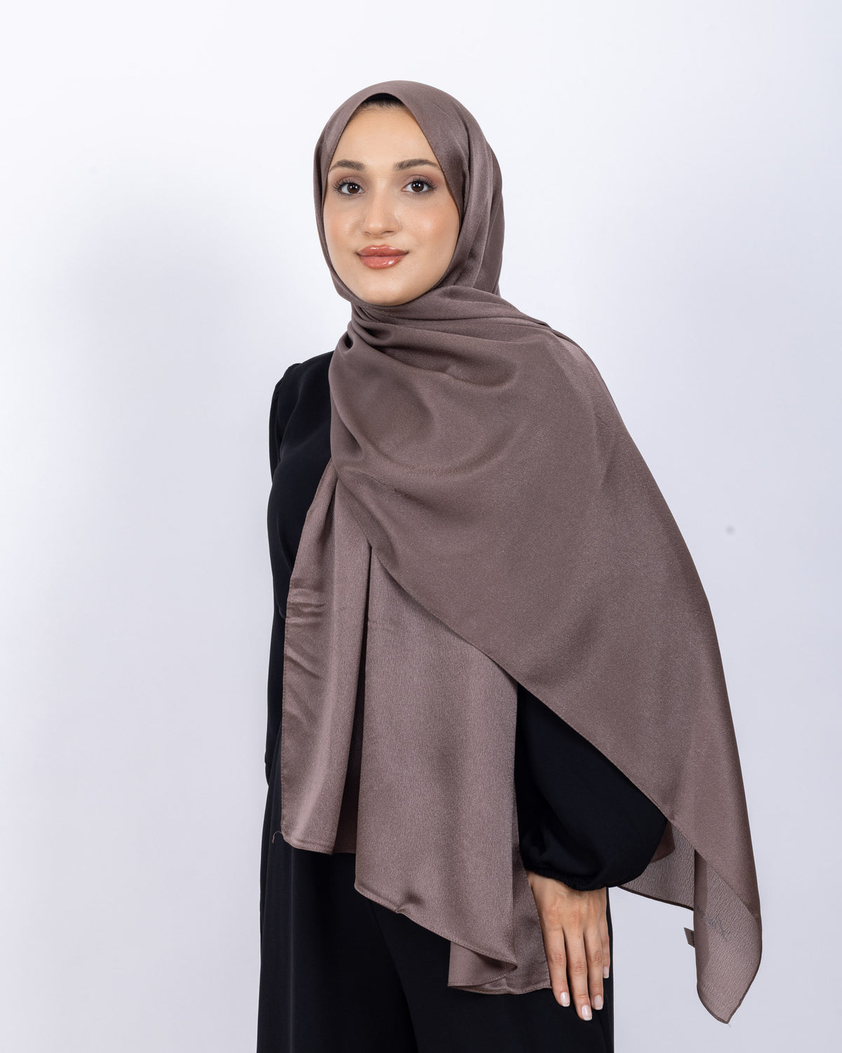 Düz Kristal Şal D019 Bakır