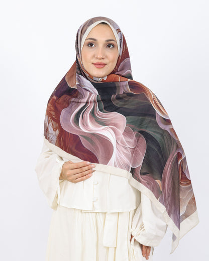 Soft Bambu Kraş Şal D052 Bej