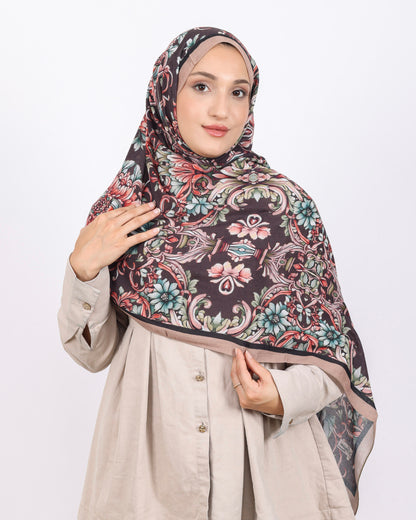 Soft Bambu Kraş Şal D040 Vizon