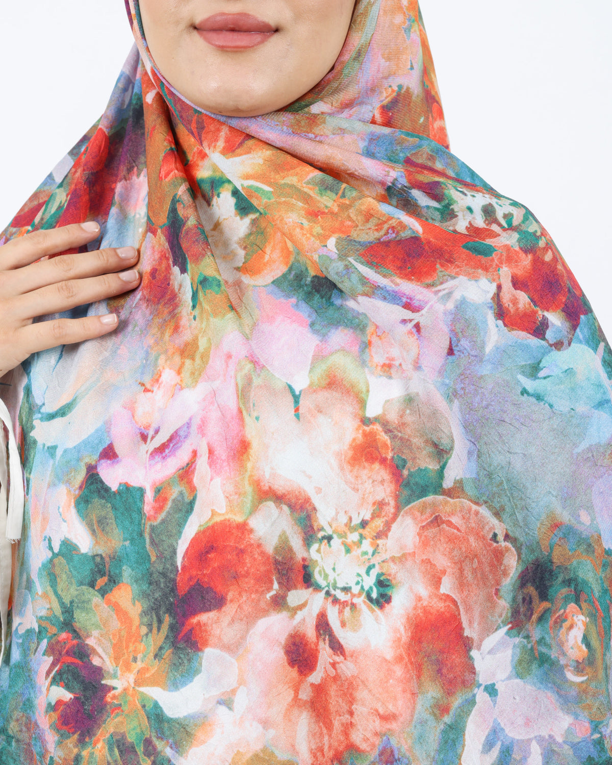 Soft Bambu Kraş Şal D053 Mor