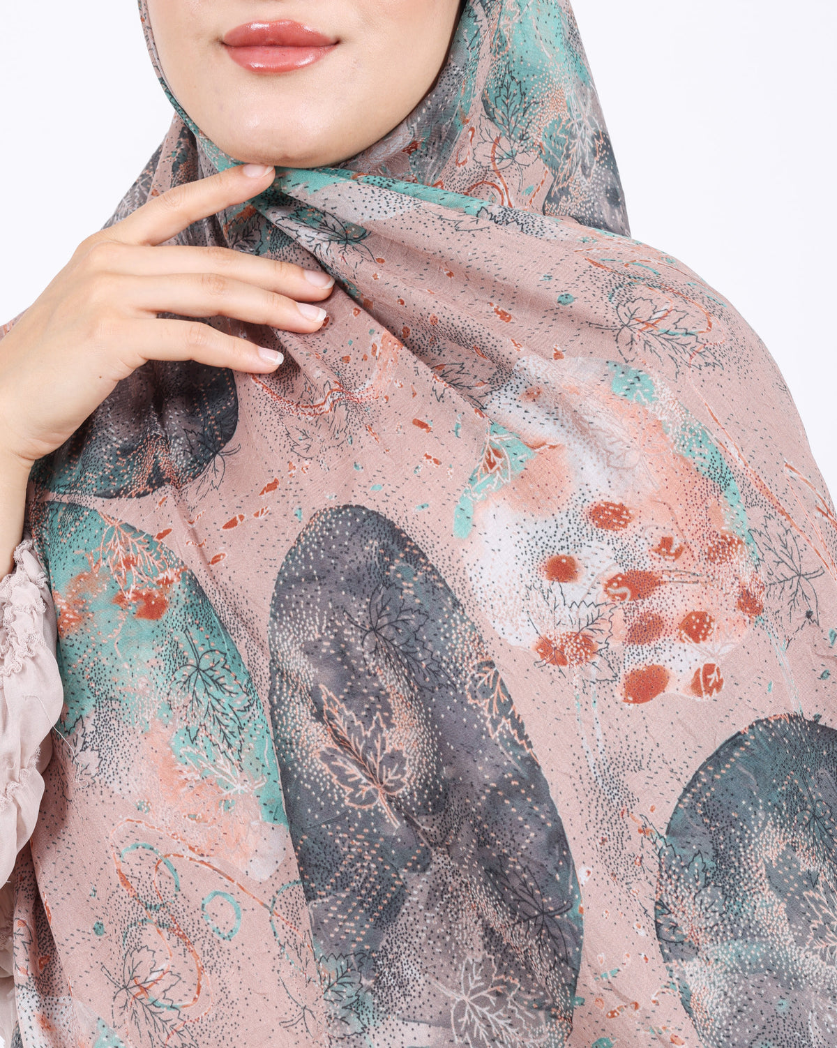 Soft Bambu Kraş Şal D046 Siyah