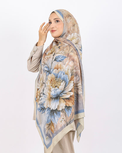 Soft Bambu Kraş Şal D041 Taş Rengi