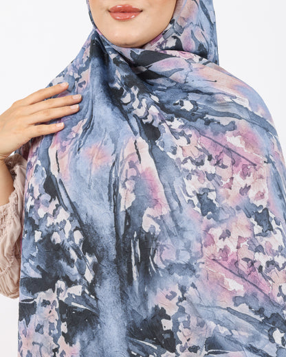 Soft Bambu Kraş Şal D051 Vizon
