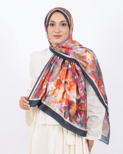 Soft Bambu Kraş Şal D053 Siyah
