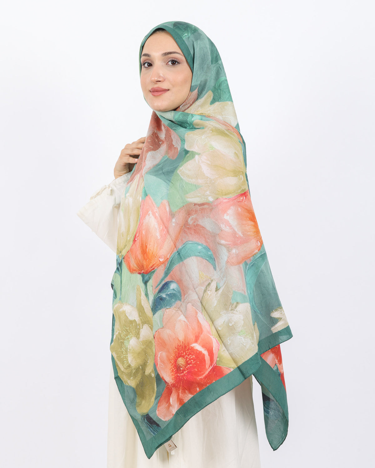 Soft Bambu Kraş Şal D054 Mint Yeşili