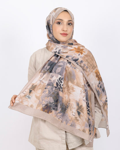 Soft Bambu Kraş Şal D042 Bej