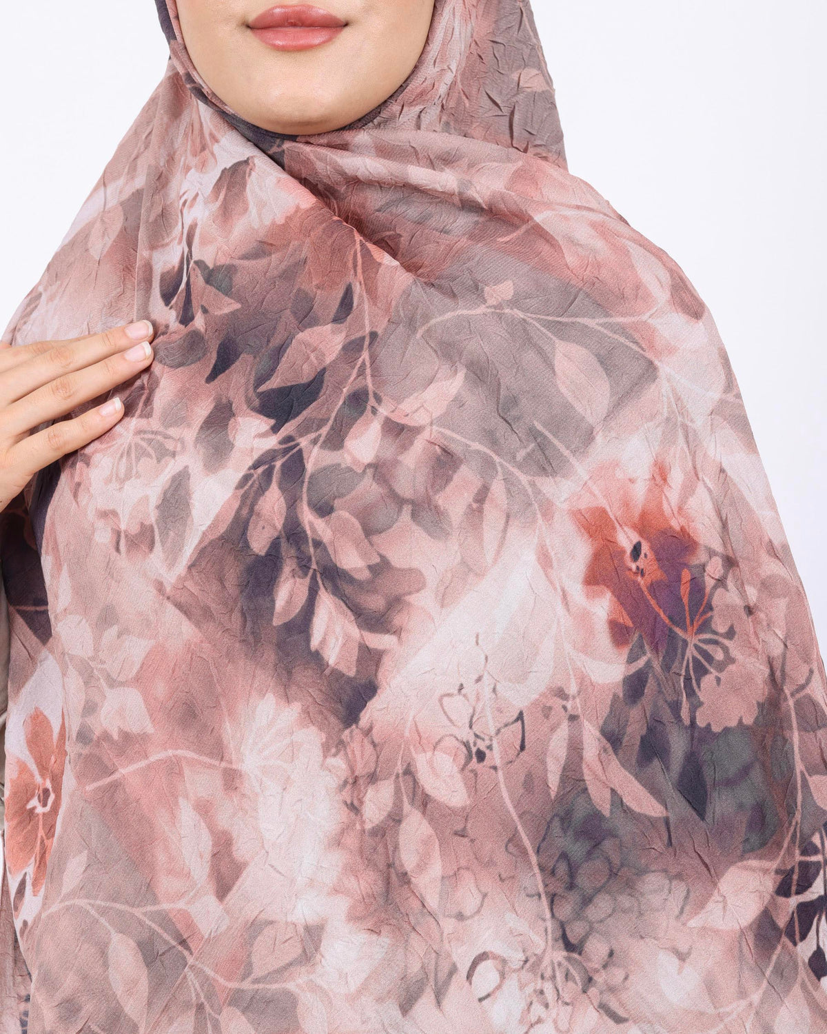Soft Bambu Kraş Şal D042 Pudra