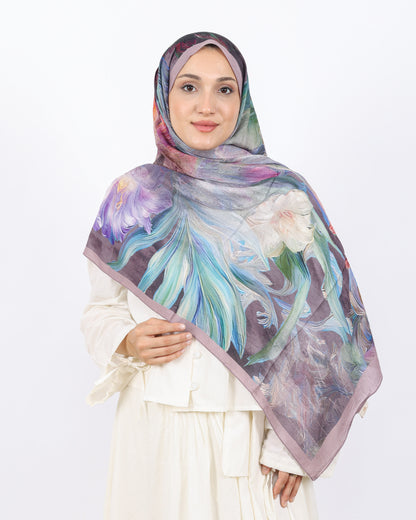 Soft Bambu Kraş Şal D055 Pudra