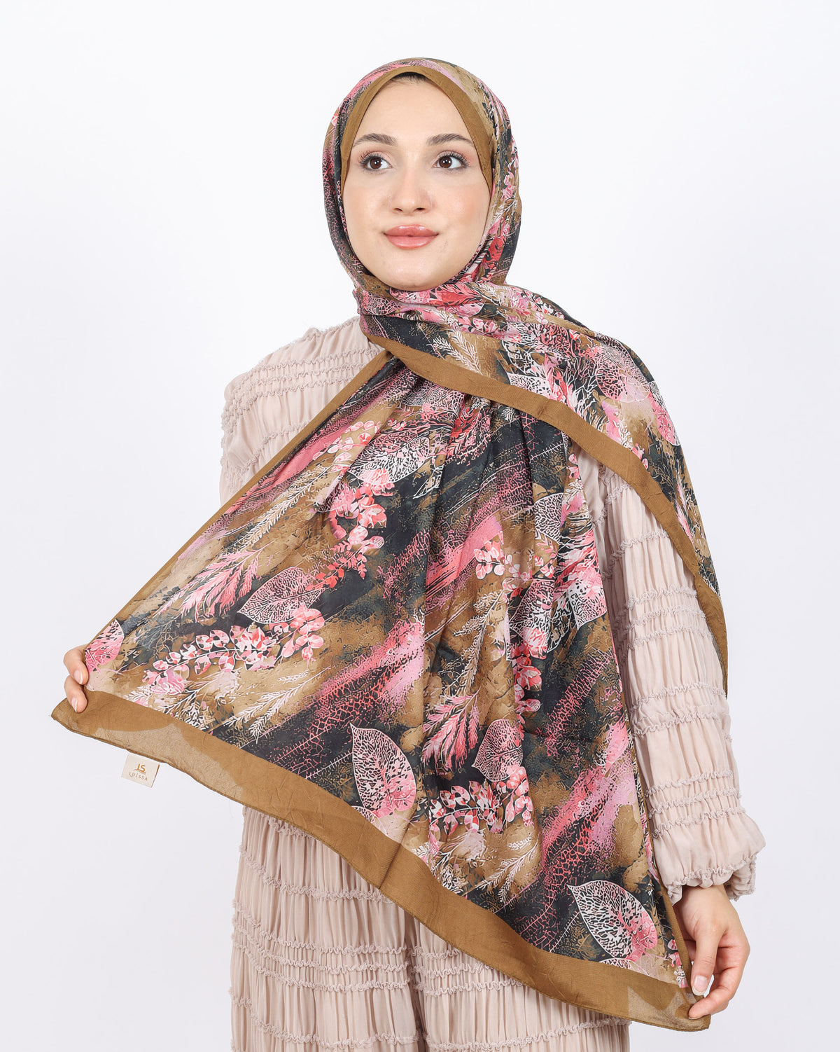 Soft Bambu Kraş Şal D048 Hardal