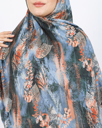 Soft Bambu Kraş Şal D048 Koyu Mürdüm