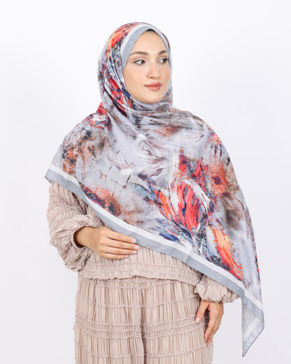 Soft Bambu Kraş Şal D049 Gri