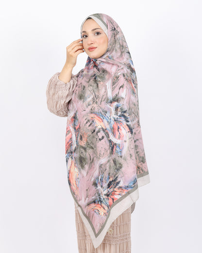 Soft Bambu Kraş Şal D049 Taş Rengi