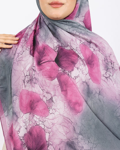 Soft Bambu Kraş Şal D043 Lila