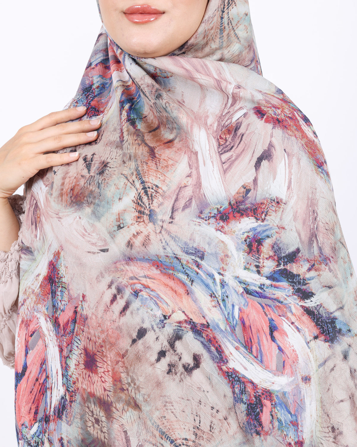 Soft Bambu Kraş Şal D049 Yeşil