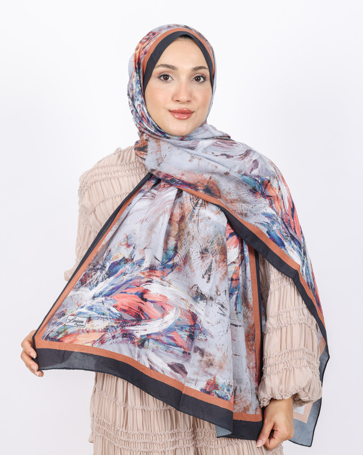 Soft Bambu Kraş Şal D049 Siyah