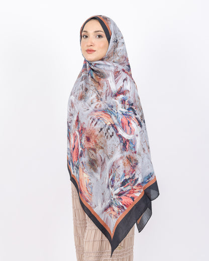 Soft Bambu Kraş Şal D049 Siyah