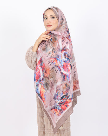 Soft Bambu Kraş Şal D049 Vizon