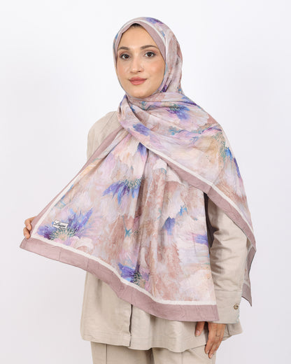 Soft Bambu Kraş Şal D044 Pudra