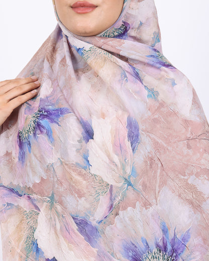 Soft Bambu Kraş Şal D044 Pudra